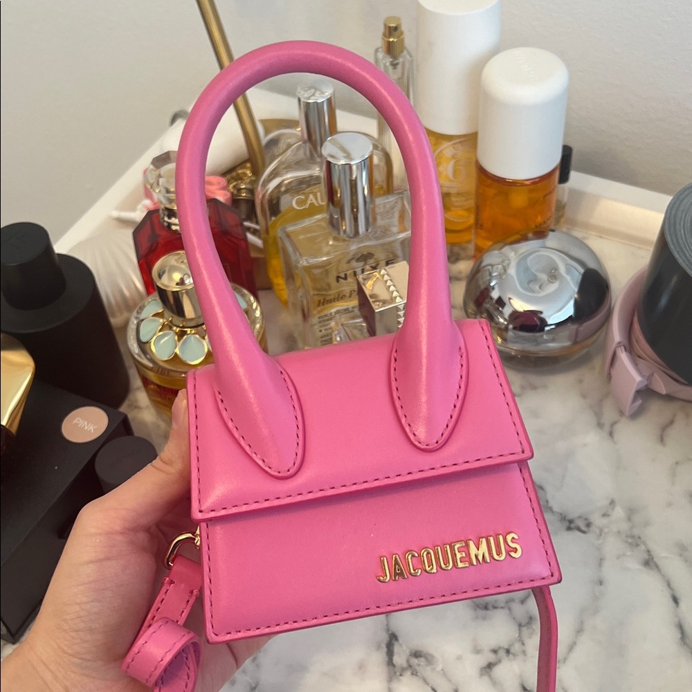 BRAND NEW with tags Jacquemus Pink Mini Bag